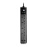 Targus Smart Surge 4 with 2 USB Ports Protector - Black