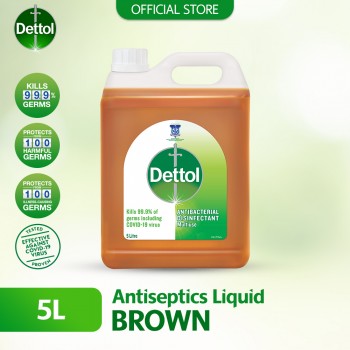 Dettol Antiseptic Brown Liquid 5L