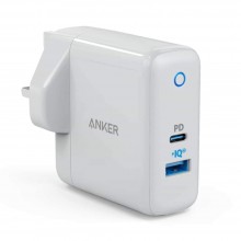 Anker A2321 PowerPort II PD + PowerIQ 2.0 With 30W Power Delivery Wall Charger - White