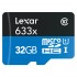 Lexar 633X microSDXC 32GB High-Performance A1 U1 UHS-I Memory Cards with SD Adapter (up to 95MB/s)