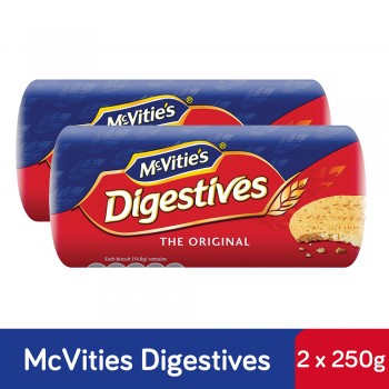 McVitieâ€™s Digestives Biscuits (250g x 2)