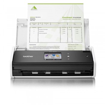 Brother ADS1600W - Compact Network and Wireless 2-sided Document Scanner