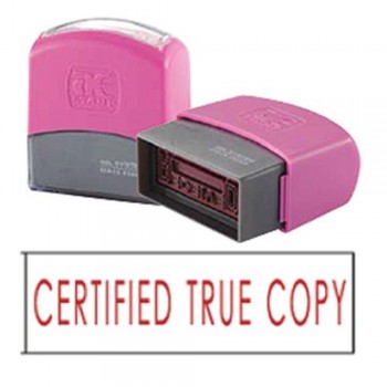 AE Flash Stamp - Certified True Copy