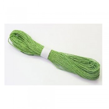 Colorful Paper Rope 25meters - Green