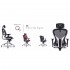 KSCQ8HB Q Series High Back Mesh Chair