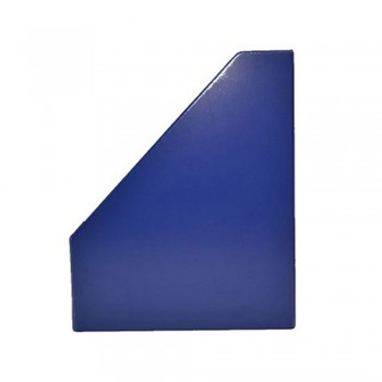 3" PVC Magazine Box File - Dark Blue