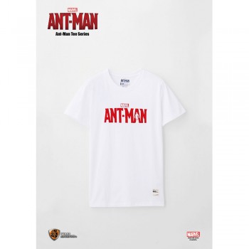 Marvel: Ant-Man Tee Series Logo - White, Size L (ANM02WH-L)