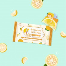 Aufairy Anti Bacterial Wipes - Yuzu Scent - 10pcs (4 in 1)